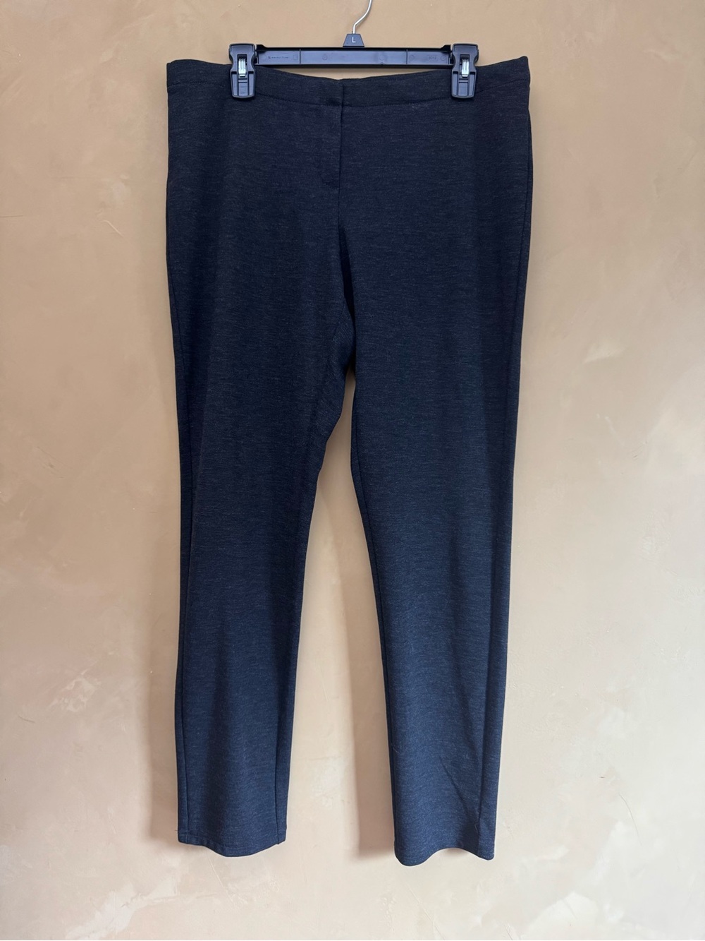 J. Jill Straight Leg Ponte Pants — Black